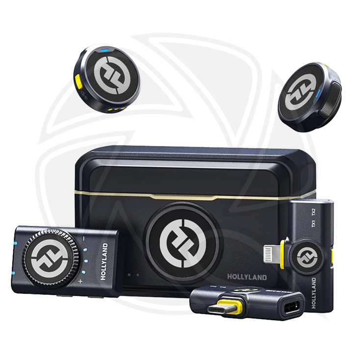 【美品・即使用可】Hollyland Lark M2S Combo Hollyland Lark M2S Combo (Camera RX+USB-C RX+ Lightning Cable